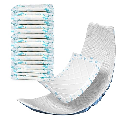 Disposable Dog Diaper Liners Booster Pads for Male and Female Dogs, Doggie Diaper Inserts fit Most Types of Dog Diapers - Pet Belly Bands and Male Wraps (S/M-160Count) - size: S/M-160Count