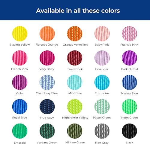 Blueberry Pet Essentials Step-in Dog Harness, Small Size | Adjustable Emerald Vest | Classic Solid Nylon for Boy & Girl Dogs, Chest Girth 16.5" - 21.5" - color: Emerald, size: Small