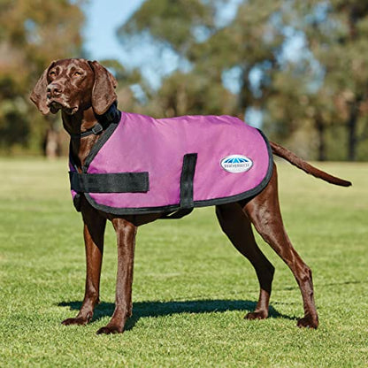 WeatherBeeta ComFiTec Classic Dog Coat, Pink, 18" - color: Pink, size: 18"