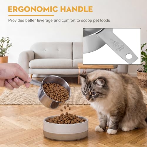 4Pcs 1 Cup Measuring Cup,Stainless Steel Measure Cups Metal Scoops for Wet and Dry Ingredients, Great Kitchen Gadgets for Cooking (1 Cup) - size: 1 Cup