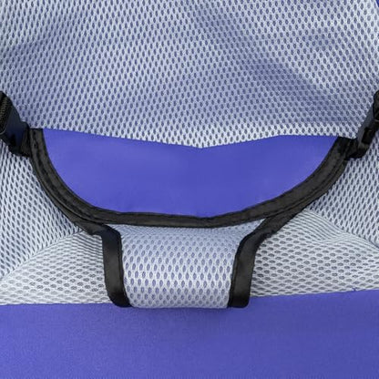 Pet Rocking Chair, Portable Dog Rocker Bed Chair 4 Modes Adjustments Pet Rocker Bed Washable Removable Small Dogs Cots Sofa Beds for Pets Under 33lbs/15Kg (Purple) - color: Purple