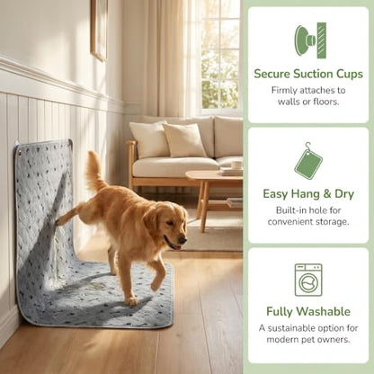 Washable Pee Pad Dog,Waterproof Puppy Training Mat, Reusable Pet Bed Pad | Heavy Absorbency 100%Waterproof Breathable Non-Slip Machine Wash Over 200 times 36×41 Pet Cage&Bed Pack of 2 - size: 36×41 Inch(Pack of 2)