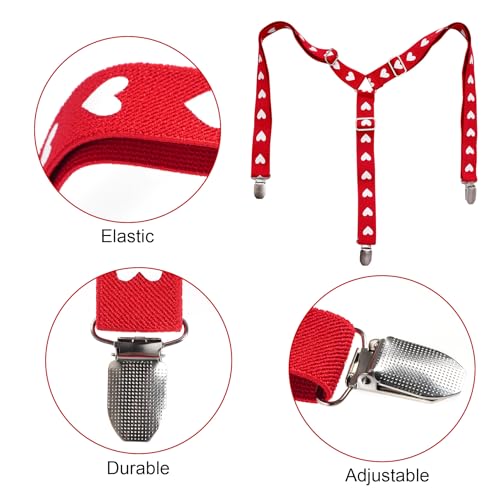 2Pcs Adjustable Dog Suspenders(Large) | Adjustable Dog Suspenders Diaper Keeper for Female Dog Skirts Dresses Pants Clothes - size: Large