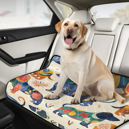 Qilmy Dogs Pet Mat, Waterproof Reusable Dog Training Pad Anti-Slip Pet Creat Pad for Small Medium Large Dogs and Cats