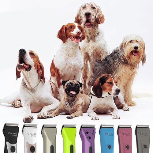 2PCS Adjustable 5 in 1 Replacement Blades Compatible with Wahl 5 in1 Clipper Bravura, Chromado, Creativa, Figura, Motion, Supergroom Dog Grooming Clippers (Black) - color: BLACK-22