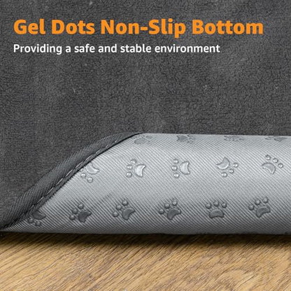 PICK FOR LIFE Washable Dog Pee Pads, 48x48 Reusable Puppy Whelping Pads, Absorb Dog Mats Non-Slip Reusable Pet Training Pad for Whelping, Potty, Training, Playpen, Crate, 2PACK - size: 48"x48"-2PACK