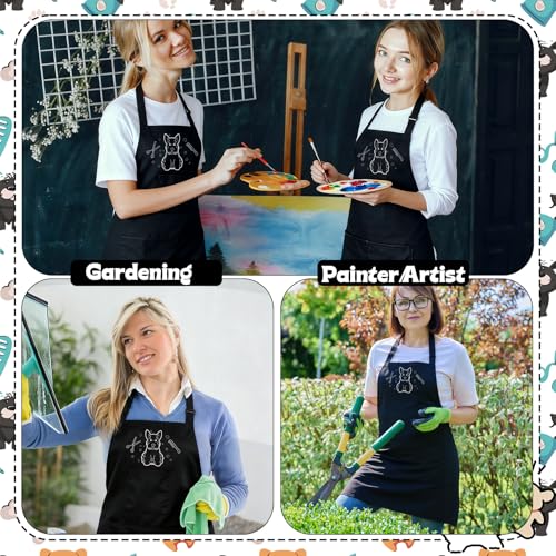 Dog Grooming Apron with 4 Pockets Grooming Apron for Dog Groomers | Waterproof Adjustable Multi Function Pet Pinafore Aprons for Puppy Dogs Cats