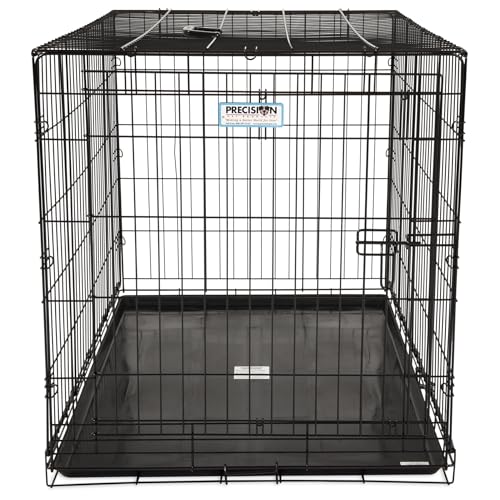 Precision Pet Products One Door Provalue Wire Dog Crate, 42 Inch, For Pets 70-90 lbs, With 5-Point Locking System - size: 48.0"L x 10.4"W x 32.0"H