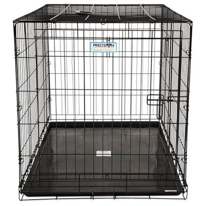 Precision Pet Products One Door Provalue Wire Dog Crate, 42 Inch, For Pets 70-90 lbs, With 5-Point Locking System - size: 48.0"L x 10.4"W x 32.0"H