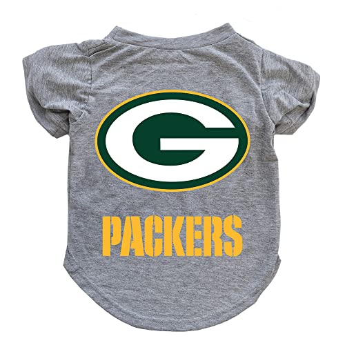 Littlearth NFL Green Bay Packers Pet T-Shirt, Team Color, Large - color: Green Bay Packers, size: Large