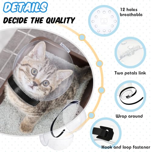 8 Pcs Cat Muzzle Set with Adjustable Cat Bathing Bag, Breathable Muzzle Pet for Shower Grooming Brush Tick Remover Tool Nail Clipper Nail File for Dog, Bunny Cleaning Trimming(M Size,Blue) - size: M Size
