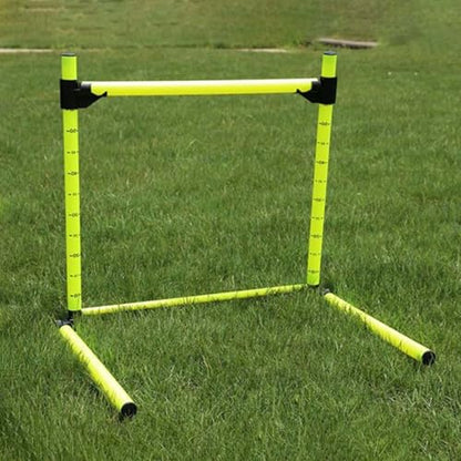 Small Agility Hurdles Trainer Set, 10-60Cm Adjustable Training Hurdles for Kid, Portable PVC Track & Field Hurdles, for Horse Dog Jump Training (2Pcs) - size: 2pcs