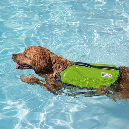 Outward Hound Dawson Swim Green Dog Life Jacket, Small - color: Green, size: Small (Chest Girth: 16"-20")