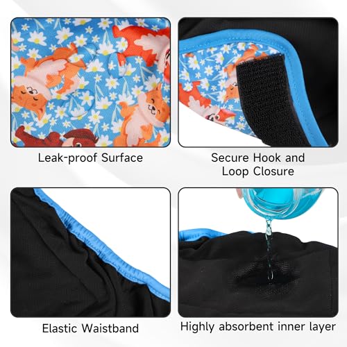 Reusable Female Dog Diaper, Highly Absorbent Doggie Diapers for Female Dogs, Dog Diapers Female X-Large - size: X-Large