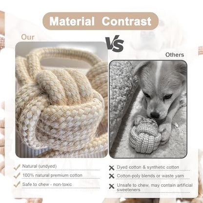 Dog Rope Toy, Rope Toys for Dogs Aggressive Chewers, for Large Dogs for Cleaning Teeth, Bite Resistant, 1 Pack - style: 1pcs