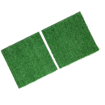 Fydun Fake Grass Pee, Dog Pad Artificial Breathable Soft Washable for Dogs Mat Puppy Trays Reusable Pet Potty Training Indoor Outdoor Ing and Easy to Clean L (S)