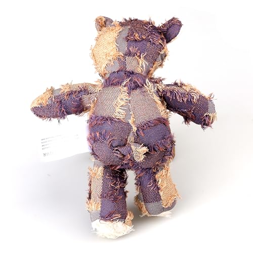 Plush Dog Toys Set, 3 Pack Stuffed Bear Squeaky Chew Toys for Small and Medium Dogs