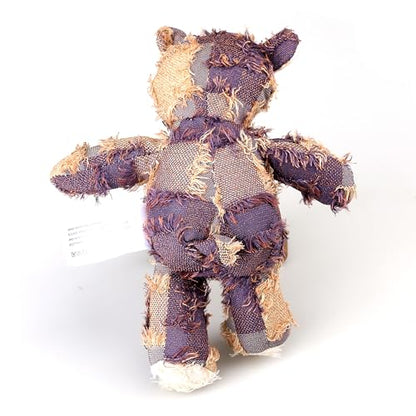 Plush Dog Toys Set, 3 Pack Stuffed Bear Squeaky Chew Toys for Small and Medium Dogs