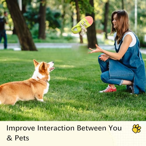 vocheer Dog Chew Toy, Dog Toys to Keep Them Busy Durable Teething Shoe Interactive Squeaky Puppy Toy,Small,Medium Breze, Machine Washable(Yellow) - color: Yellow
