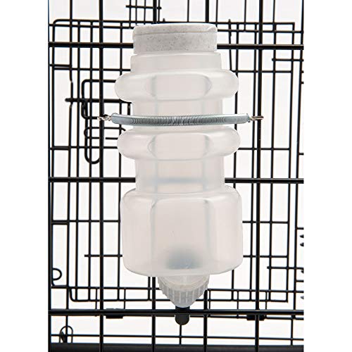 Lixit Top Fill Water Bottles for Dogs and Small Animals (16oz Small Dog), white (0697) - color: White, size: 16oz