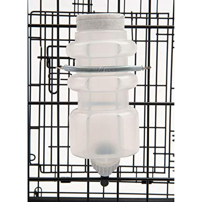 Lixit Top Fill Water Bottles for Dogs and Small Animals (16oz Small Dog), white (0697) - color: White, size: 16oz