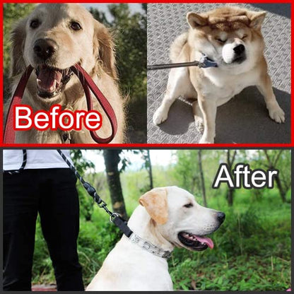 Dog Prong Collar, Adjustable Dog Training Collar with Quick Release Buckle for Small Medium Large Dogs (Silver, L/3.5mm Neck: 18"-20'' Weight:70 lbs) - color: Silver, size: L/3.5mm (Neck: 18"-20" Weight: 70 lbs)