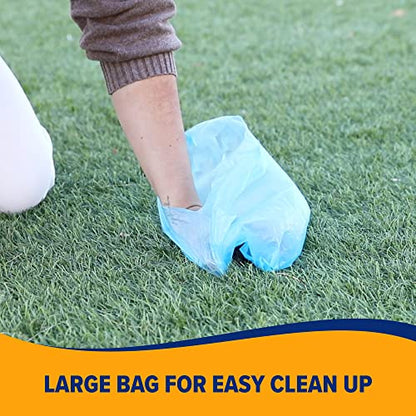 Arm & Hammer Durable Disposable Dog And Cat Waste Bags With Activated Baking Soda, 180 Dog Poop Bags, 9 x 14 Inches, Blue (Pack of 2) - color: Blue, size: 1 Count (Pack of 360)