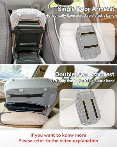 PETSFIT Dog Car Seats for Small Dogs with Safe Protection Hooks, Small Dog Car Seat with Upgraded Safety Tethers, Washable Cushion, Center Console Dog Car Seat for Pets Under 8 Lbs (Light Grey) - color: Light Grey