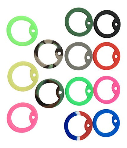 Custom Military Style Dog Tags | Shiny Finish | Made in USA | 2 Tags with Stainless Chains and Silicone Silencers