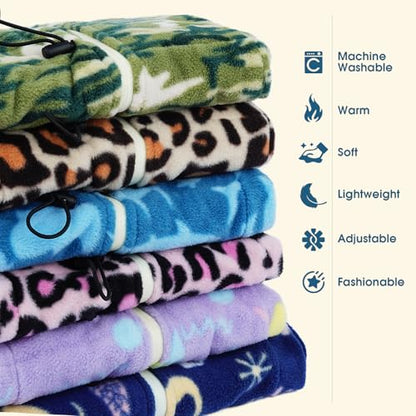 ROZKITCH Dog Winter Coat Soft Fleece Dog Pajamas, Pet Windproof Warm Cold Weather Jacket Vest with Reflective Zipper, Jumpsuit Apparel Outfit Clothes for Medium Dog Dinosaur S - color: BlueDinosaur, size: S