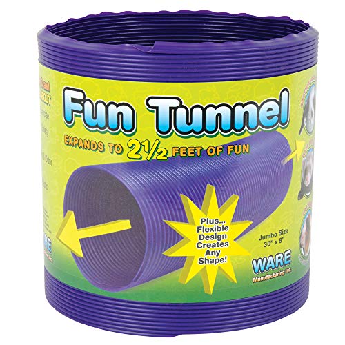 Ware Manufacturing Fun Tunnels Play Tube for Small Pets, 30 X 8 Inches - Large - size: Large