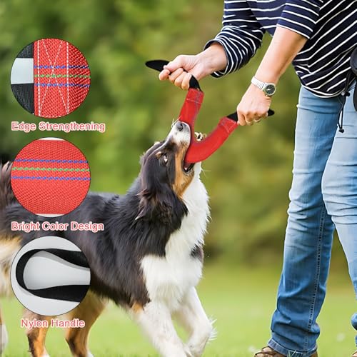 Floating Dog Toy for Pool, Medium & Large Dogs, Lightweight Interactive Tug of War, Fetch & Retrieving Water Toy for Beach, Dock Diving & Outdoor Training