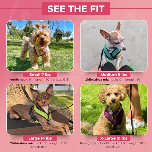 Gooby Comfort X Harness, Red, Small Chest (11.75-15.5") - color: Red, size: Small Chest (11.75-15.5")