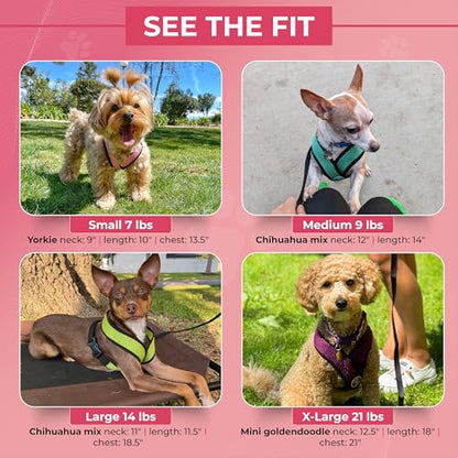 Gooby Comfort X Harness, Red, Small Chest (11.75-15.5") - color: Red, size: Small Chest (11.75-15.5")