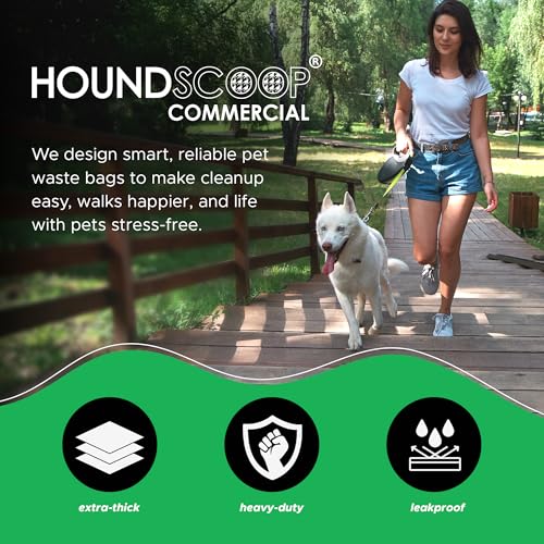 800 Count Pull-Strap Header Pet Waste Bags, 8 Header Packs of 100 Bags, Dog Waste Station Bags for HOA, Residential, XL and Strong, Easy Single Pull for Poop Station Dispensers - size: 1 Count (Pack of 800)