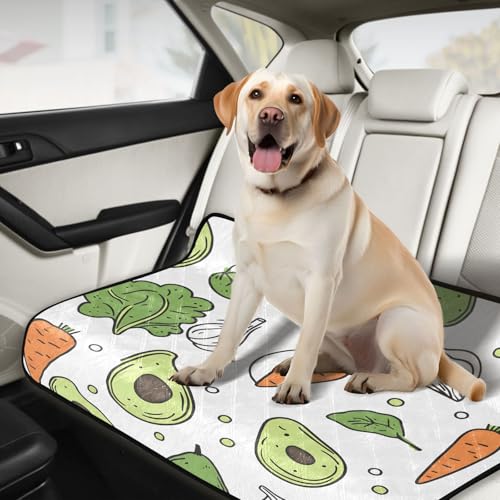 Qilmy Avocados Pet Mat, Waterproof Reusable Dog Training Pad Anti-Slip Pet Creat Pad for Small Medium Large Dogs and Cats - size: Smallx3