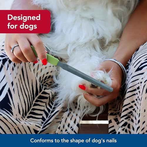 Coastal Pet Safari Dog Nail File - Ensure a Smooth Finish After Cutting - Remove Burs from Outdoor & Indoor Dogs - One Size