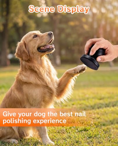 Wooden Dog Nail File, Dog Nail File Scratch Board with 8 Pcs Replaceable Sandpape