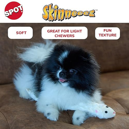 SPOT Skinneeez Crinklers Lamb - Stuffing-Free Dog Toy with Crinkle & Squeaker Sounds, Durable for Moderate Chewers, Tug Toy for Small Dogs & Puppies, 14in - style: Small Lamb