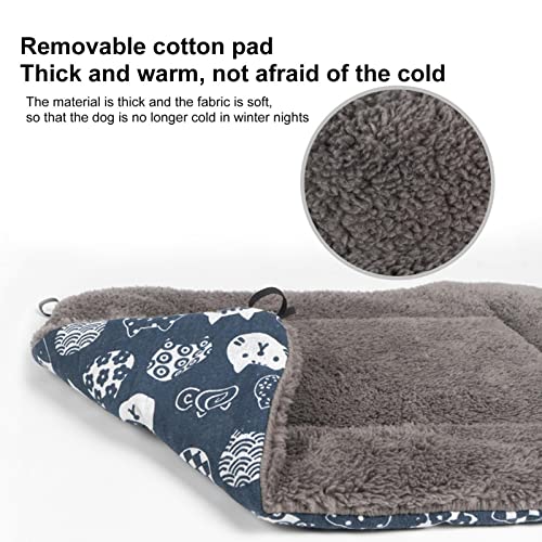 Dog Travel Cot, Elevated Dog Cot with Canopy, Travel Outdoor Camping Dog Bed with Washable Pad, Folding Outdoor Raised Elevated Cooling Dog Cot Beds for Small Dogs - color: Pet camp bed+cushion+ceiling