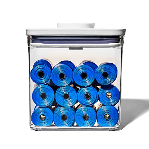 OXO Good Grips Pet POP Container – 2.8 Qt/2.6 L |Ideal for up to 3lbs of Dog Food or 2lbs of Cat Food | Airtight Dog and Cat Food Storage Container | BPA Free - color: White, size: 2.8 Qt