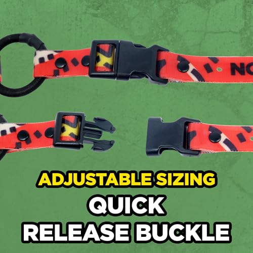 Dogtra Tom Davis Quick Release 3/4" Inch Strap with Buckle Waterproof Biothane for Remote Training E-Collar Easy Adjustable Comfortable for 280C 2.0 Receiver 28" - Red - color: Quick Release Strap Only - Red