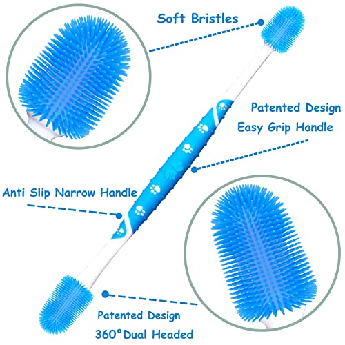 360 ° Dog Toothbrush Pet Toothbrush 360 ° Finger Toothbrush Medium and Large Dogs