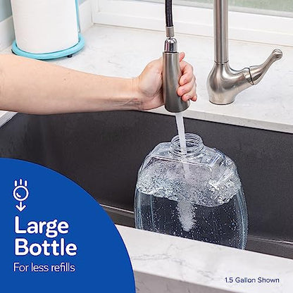 Petmate Pet Cafe Cat and Dog Water Dispenser - Water Bowl for Cats and Dogs, USA Made, 3 GAL, Pearl Ash Blue - color: Pearl Ash Blue, size: 3 GAL