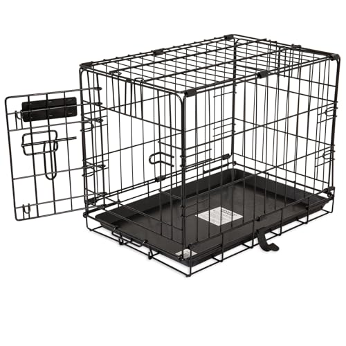 Precision Pet Products One Door Provalue Wire Dog Crate, 19 Inch, For Pets Up To 15 lbs, With 5-Point Locking System - size: 19"L x 12"W x 14"H