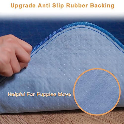 2Pack Dog Pads Washable 53”x65”,Pee Pads Waterproof,Anti Skid for Whelping Training - size: 2Pack 53”x65”