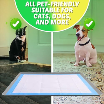 TidyFriend Reusable Silicone Dog Training Tray for 27.5” x 44” Pads, Washable Puppy Potty Station, No-Spill Heavy Duty Pee Pad Holder for Dogs - Easy to Clean & Travel Friendly (Light Grey) - color: Light Grey