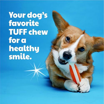 Hartz Chew 'n Clean Tuff Bone Tough Dog Chew Toy, Large 3 Pack - color: Varies, size: Large (Pack of 3)