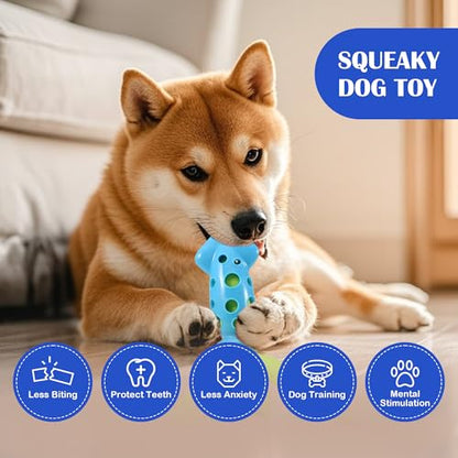 Squeaky Dog Toy NO Stuffing Water Toy Floating Octopus for Puppy Small Medium Dogs