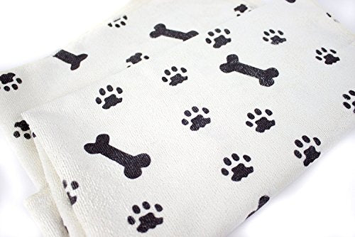 Zwipes 779 Microfiber 5-Pack Small Pet Cloths (Size: 16" x 16"), Soft Terry Drying Cleaning Towels - size: Small (16" x 16"), 5-Pack